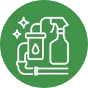 sanitization and debris removal