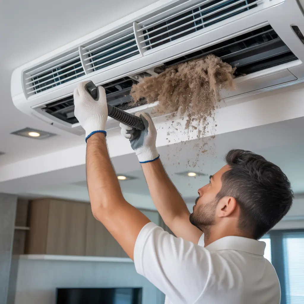 AC Duct Cleaning Procedure