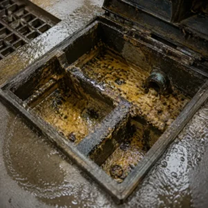 Discover what happens if a grease trap is not cleaned - blockages, odors, fines, and fire risks. Learn the warning signs and how to prevent costly damage.
